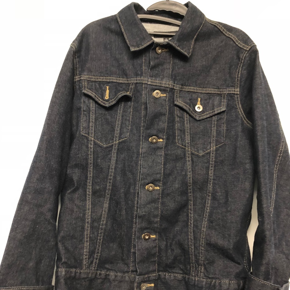 UNIQLO WOMEN’S DENIM JACKET BLUE (L)